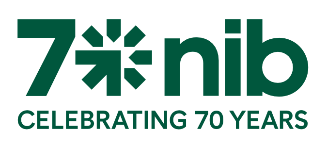 nib 70 Years Logo